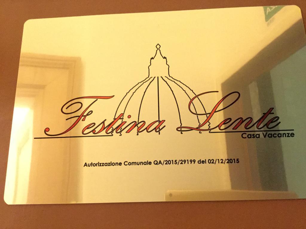 Festina Lente Daire Roma Dış mekan fotoğraf
